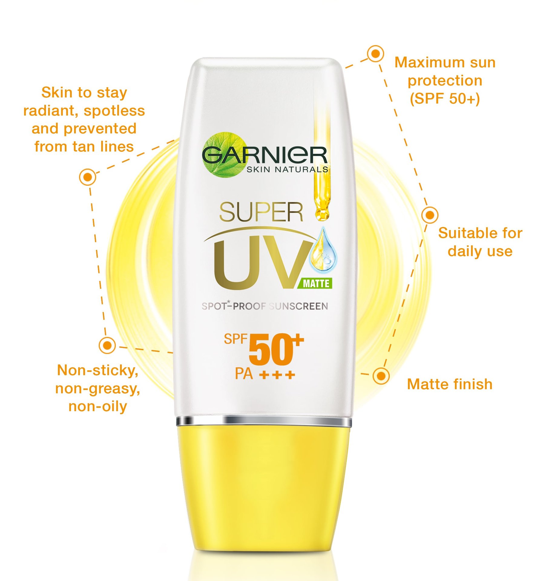 garnier sun protection cream